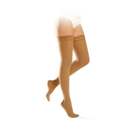 Bas de contention semi-opaques Dynaven beige