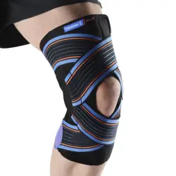 Genouillère strapping ouverte