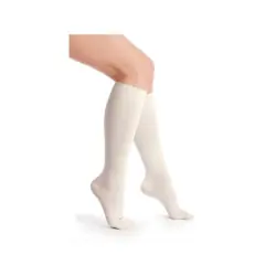 Chaussettes de contention Venoflex simply coton fin Classe 2 - Crème