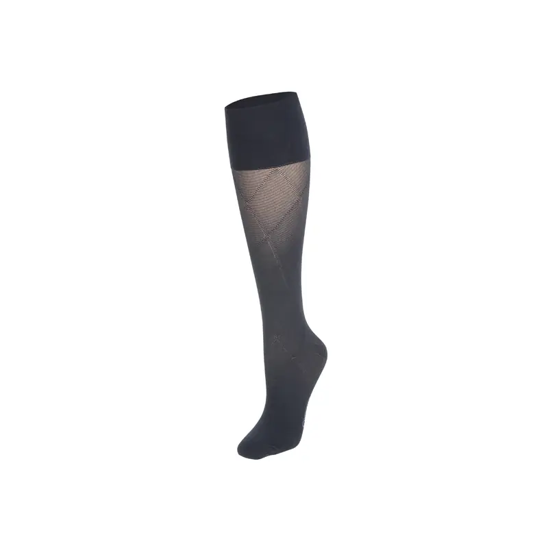VenoFlex Kokoon Absolu Chaussettes - Noir losanges