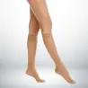 Chaussettes Femme Transparent Dynaven - Beige foncé