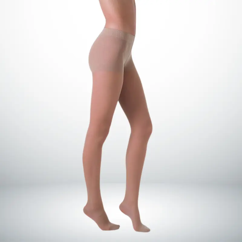 collant de compression dynaven transparent femme - Beige clair