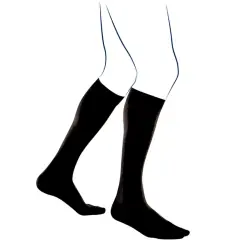 VenoFlex City Confort Fil d'Ecosse Chaussettes - Noir