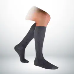 VenoFlex Fast Laine Chaussettes - Anthracite