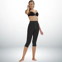 Panty Bas Long Lipo-Panty - noir