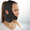 Gaine mentonnière Tête -  Noir