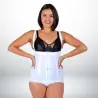 Ceinture haute EC/032 Fermeture centrale Ceinture  - Blanc