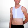 Boléro Homme Brassière blanche