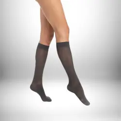 chaussette semi-transparent brume