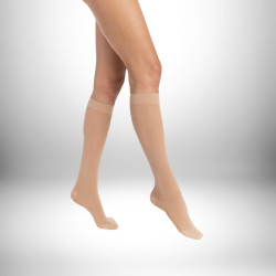 chaussette semi-transparent dune