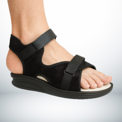 Chaussure de décharge du talon
