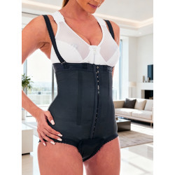 Ceinture haute EC/032 Fermeture centrale Ceinture  - noir