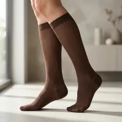 Mediven 20 Séduction Chaussettes Noir