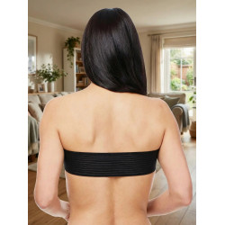 contenseur mammaire à dentelle noir