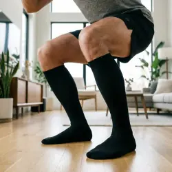 Chaussettes Homme Dynaven Fin noir