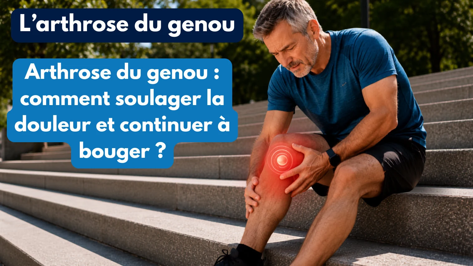 Arthrose du genou : quels symptômes, quels traitements, quels gestes éviter ?